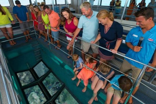 Key West Glass-Bottom Boat Tour with Sunset Option