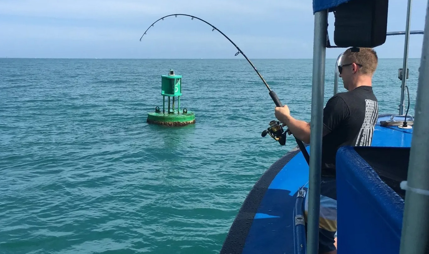 automatic fishing pole Smart Kingfisher 2.1/2.4/2.7/3m Automatic Fishing Rod Bait Biting Trigger  Tip-up Pole to Hook Fish Automatically Trap