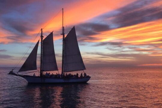 Schooner Appledore Key West Premium Sunset Sail with Hors D’oeuvres and Full Bar